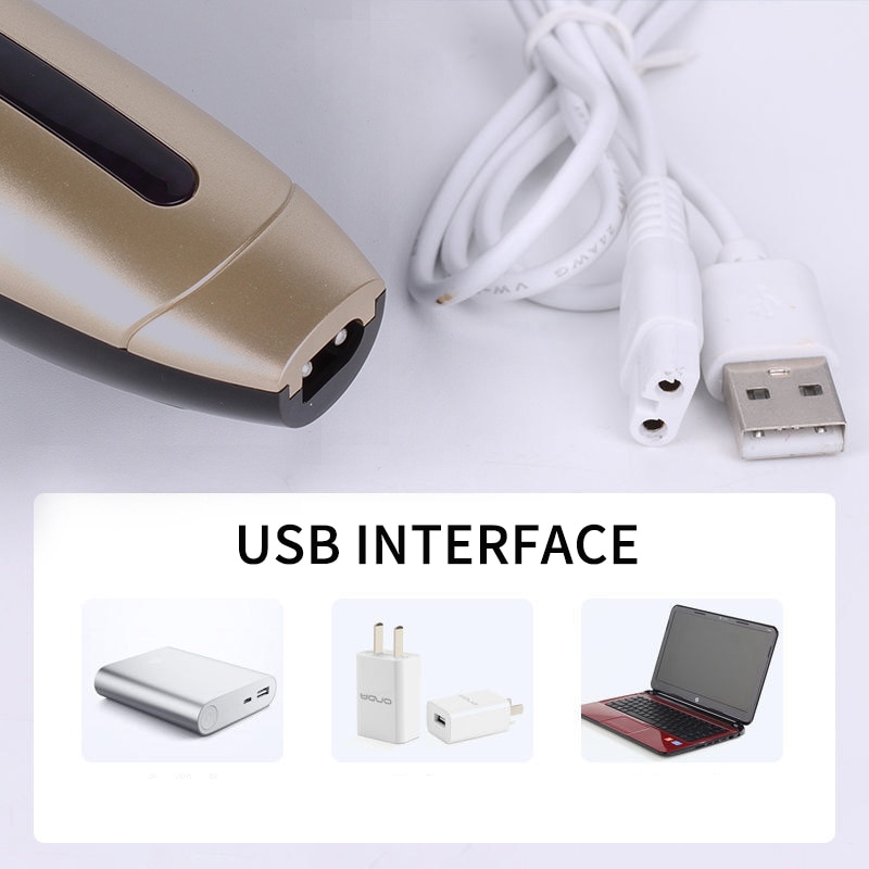 Electric Hair Clipper Electric Trimmer With LED Screen Rechargeable Men Strong Power Steel Cutter Head