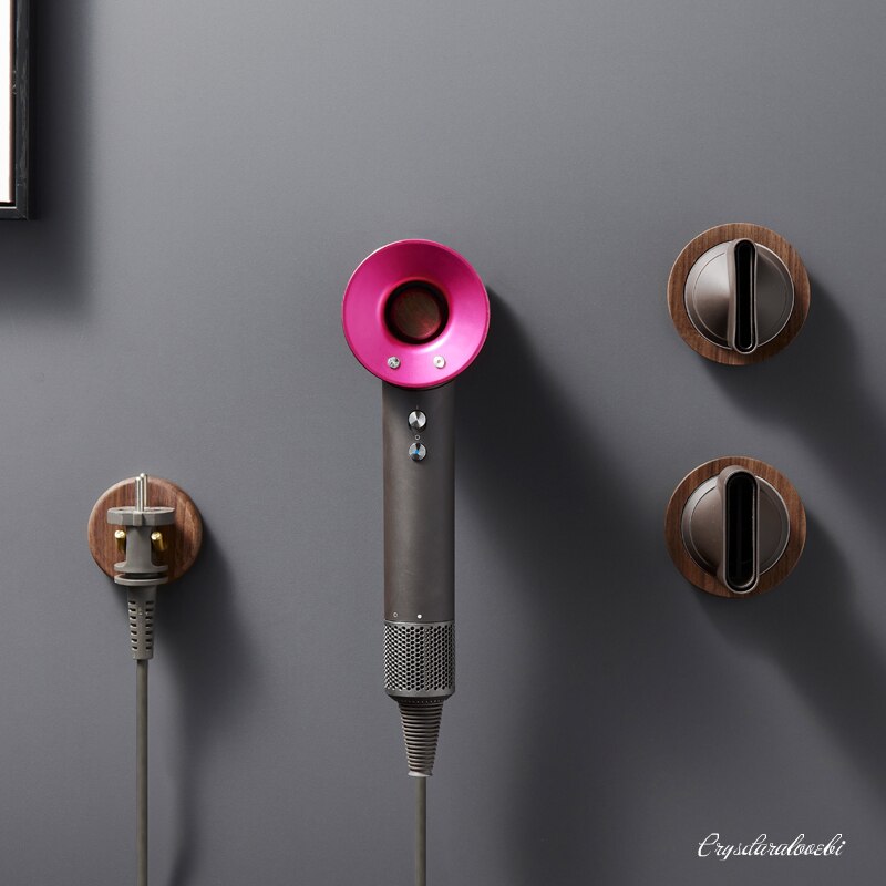 Wall Mounted Hair Dryer Holder Set for Dyson Solid... – Vicedeal