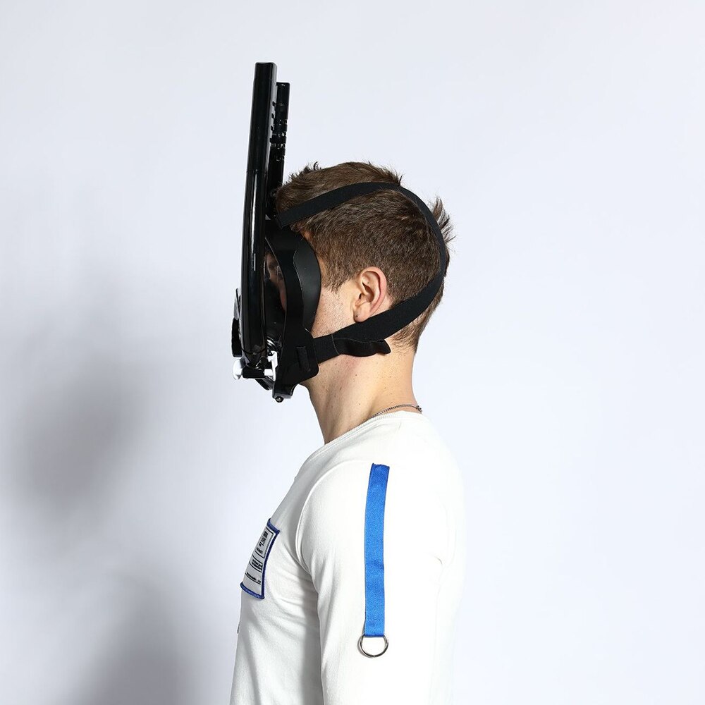 doppel Atem Rohr Volle Gesicht Scuba Tauchen Maske Männer Unterwasser Anti Nebel Schnorcheln Frauen Schwimmen Tauchen Maske Ausrüstung