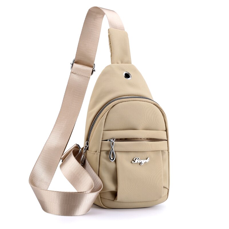 Running Portemonnee Mode Vrouwen Sport Borst Tas Portemonnee Telefoon Tas Riem Tas Kleine Mini Schouder Tas: khaki2