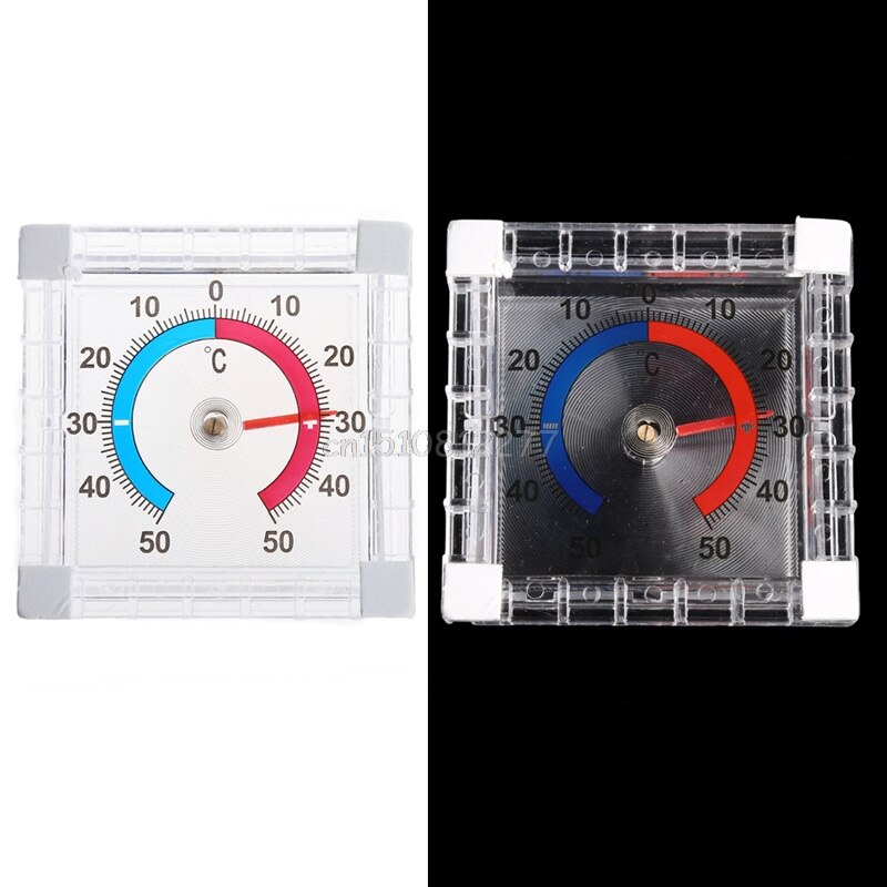 Temperatur termometer vindue indendørs udendørs væg drivhus have hjem  #h0vh#