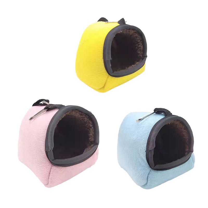 Chomik świnka morska klatka miękkie małe zwierzę łóżko mini mysz robić zawieszania gniazdo 40JA