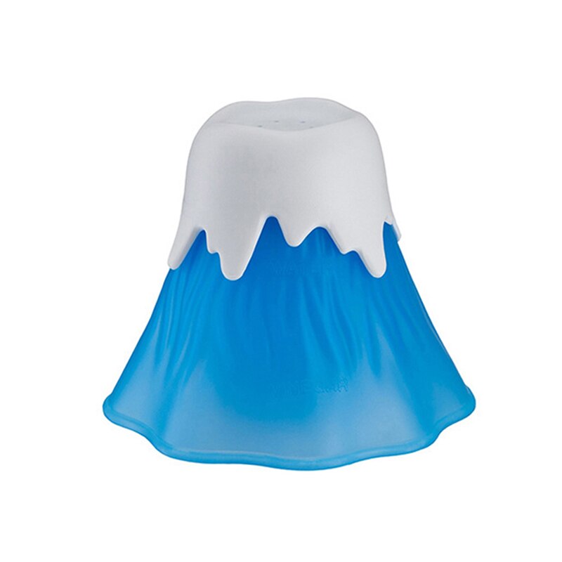 1pc Microwave Cleaner Volcano Shape Cleaning Kitchen Gadget for Microwave Cleaning Labor-saving Cleaning Tool: Blue Cleaner