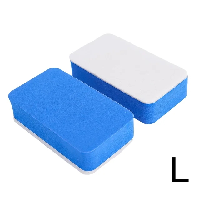 Esponja de limpieza de película de aceite de vidrio para coche, esponjas de pulido para limpiaparabrisas, cepillo de fieltro de lana para parabrisas de coche, herramientas de eliminación de polvo de aceite, accesorios: Negro