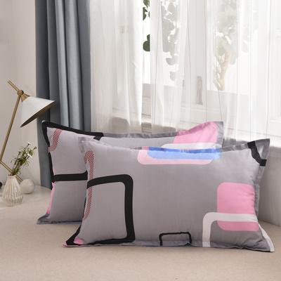 1 piece 48*74cm Rectangle cotton Throw Pillow Case Super Soft Pillowcases Washable Home Bed Adornment Pillowcase: Colorful clouds
