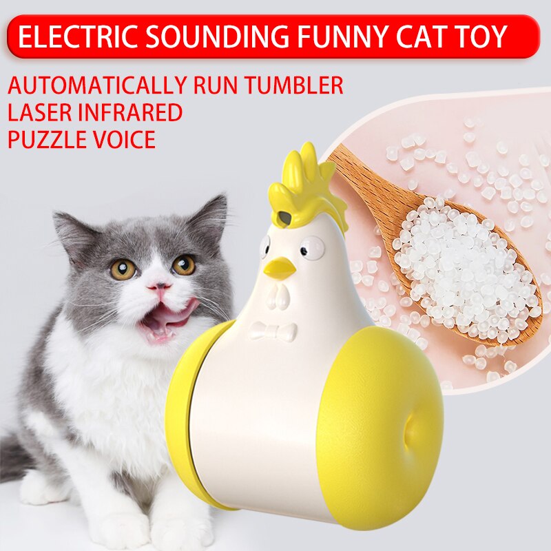Huisdier Speelgoed Kat Speelgoed Hond Speelgoed Haan Vorm Opladen Geluid Plagen Kat Speelgoed Bedrijf Speelgoed Puzzel Verlichten Angst Dierbenodigdheden
