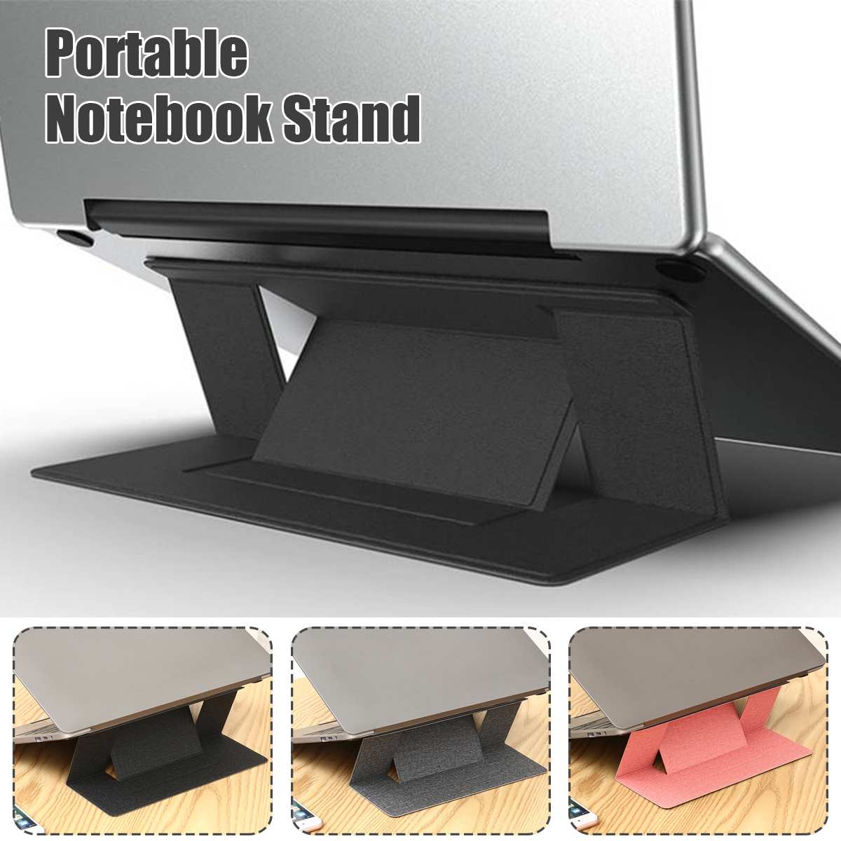Draagbare Opvouwbare Laptop Stand Verstelbare Beugel Laptop Pad Tablet Houder Voor Ipad Voor Macbook Laptop Computer