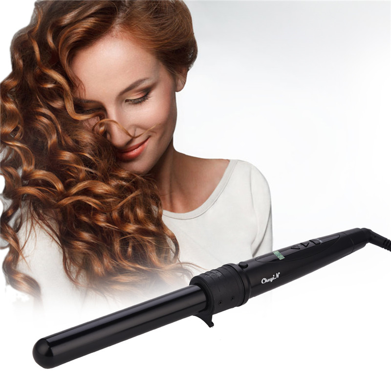 Ckeyin lokówka lokówki robić włosów 9-32MM profesjonalne kędzior żelazka 0.35 robić 1.25 Cal ceramiczne narzędzia robić stylizacji włosów tong wymienne 45