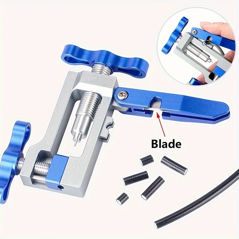 2 in 1 MTB Road Bicycle Hydraulic Hose Cutters Needle Insert Tool Driver Disc Brake Hose Cable Cutter Tools For BH59/BH63/H90