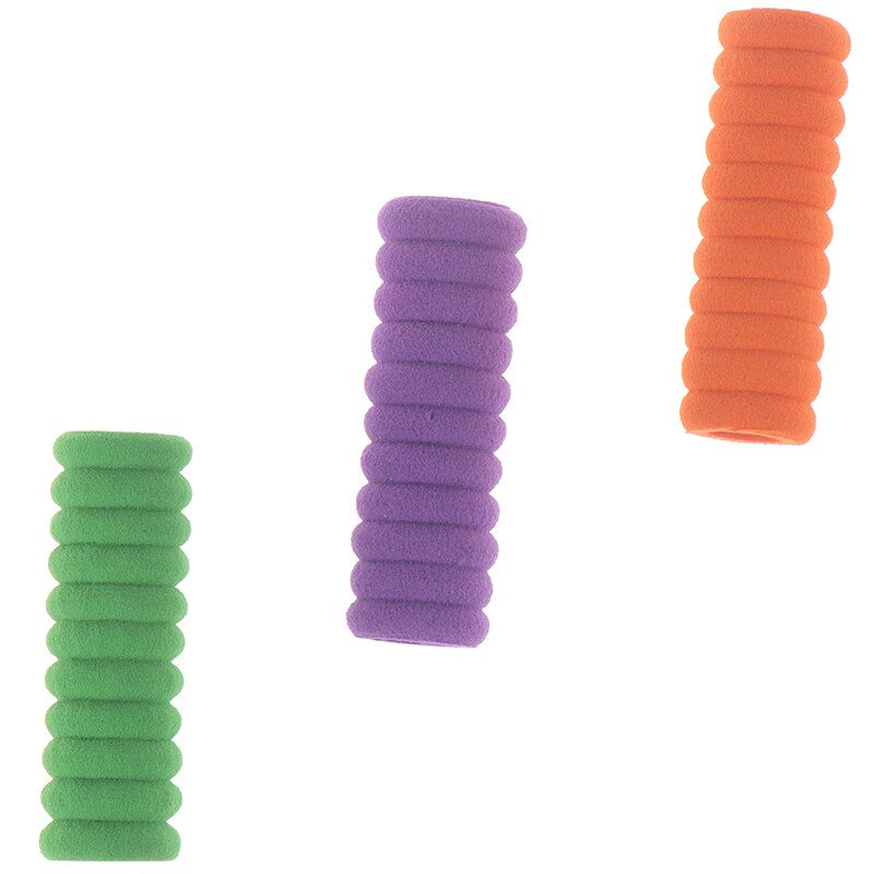 10pcs Comfort Soft Foam Pen Pencil Grips Pen Control Pupil Handwriting Aid Kids Children School Stationery