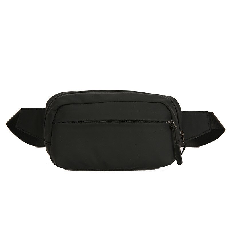 Läuft Tasche Schulter Tasche Bote Tasche Massenger Tasche Brust Tasche Bergsteigen Sport Tasche: schwarz