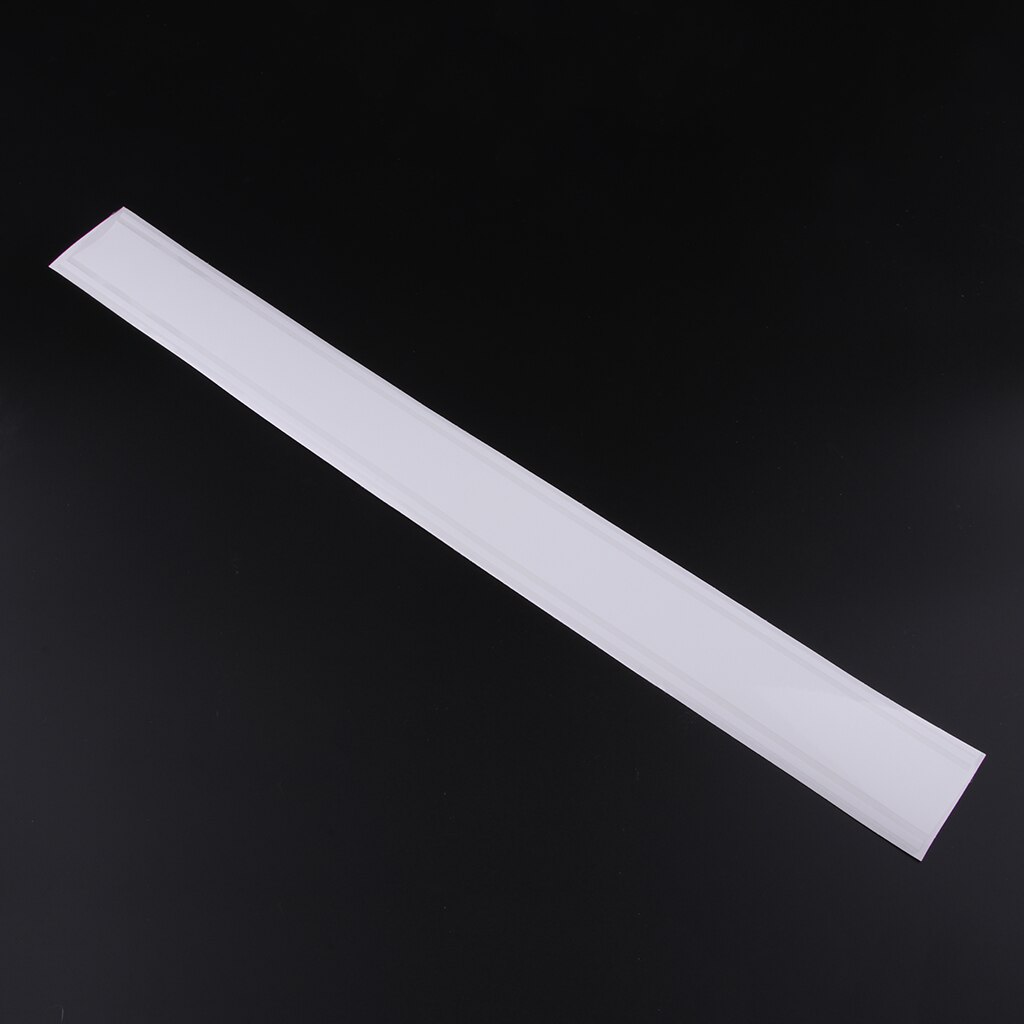 50cm tanque da motocicleta adesivo cowl tarja decalque diy tanque de gás combustível decalque adesivos auto adesivo decalque para cafe racer: White