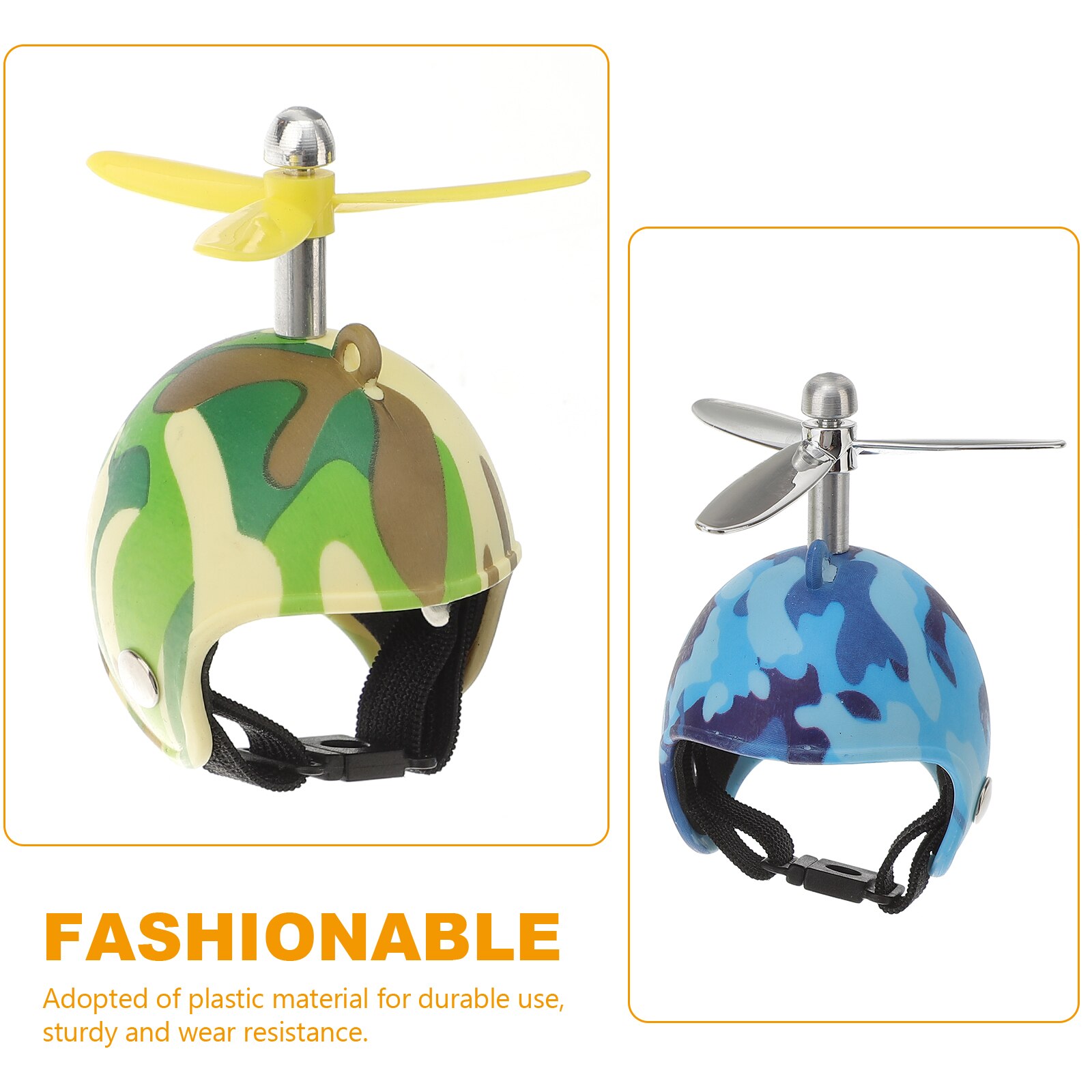 2pz caschi di pollo divertenti caschi per animali domestici creativi cappelli di galline caschi di protezione per regalo