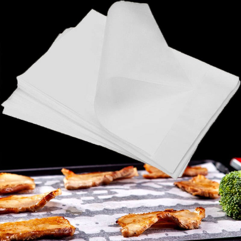 LAXED 500 PCs Silicone Oil Paper Bakken, Non-Stick Bakpapier, Geschikt voor Bakken, Cakes LAXED 500 PCs Silicone Oil Paper Bakken, Non-Stick Bakpapier, Geschikt voor Bakken, Cakes