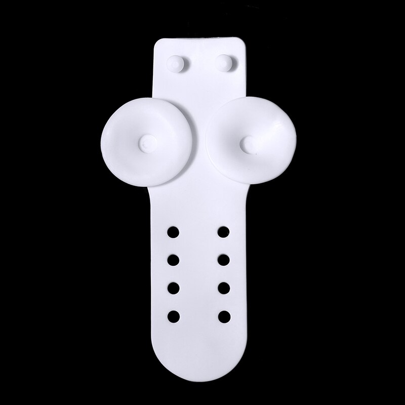 Badkamer Douchekop Houder Punch-Gratis Siliconen Zuignap Douche Beugel Bad Douchekop Stand Rack