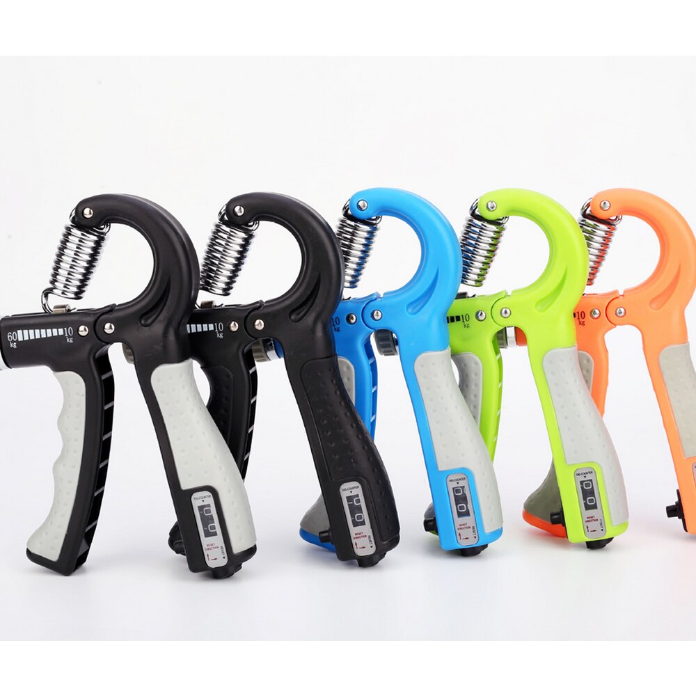 10-60Kg Verstelbare Heavy Gripper Fitness Hand Exerciser Grip Fatgrip Pols Verhogen Sterkte Lente Vingerknelbeveiliging Carpaal Expander
