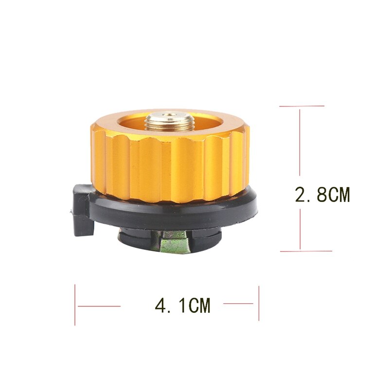 Draagbare Outdoor Camping Kachel Adapter Valve Output Gas Tank Adapter Outdoor Barbecue Camping Gereedschap