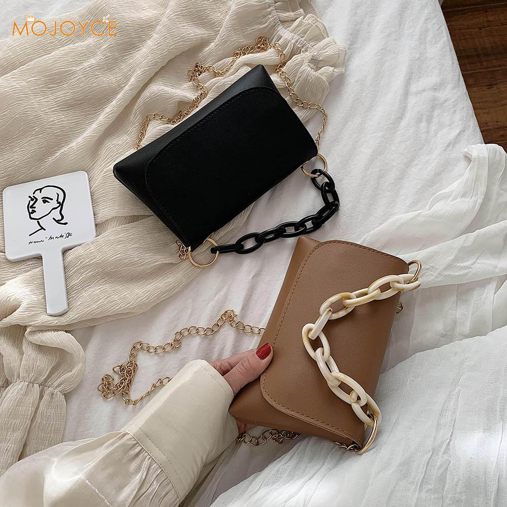 Dames schoudertassen effen kleur leren kleine handtassen dames klassieke crossbody schoudertas