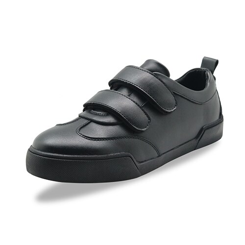 Zapatos Oxford de para niños de Apakowa, zapatos informales para Cuero clásico, uniforme escolar para niños grandes, zapatos de vestir, zapato deportivo para niños, mocasines negros: 3,5