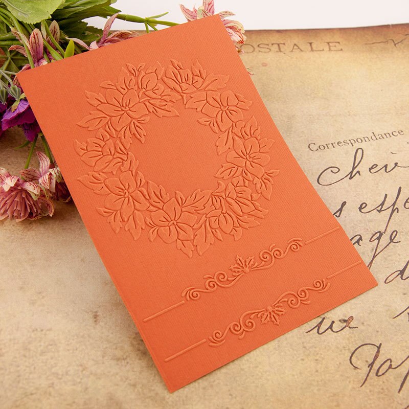 Garland Plastic Template Craft Card Arrivals Making Paper Cards Photo Album Decoration Scrapbooking Embossing Folder