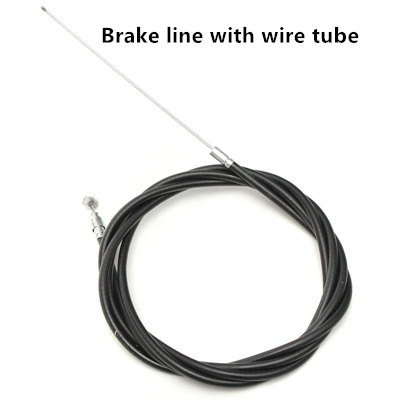 Universal mtb mountain cykling bremse kabel linje cykel bremse kabel linje indvendig wire 170cm cykel bremse kabel cykel tilbehør: Bremseledning med rør