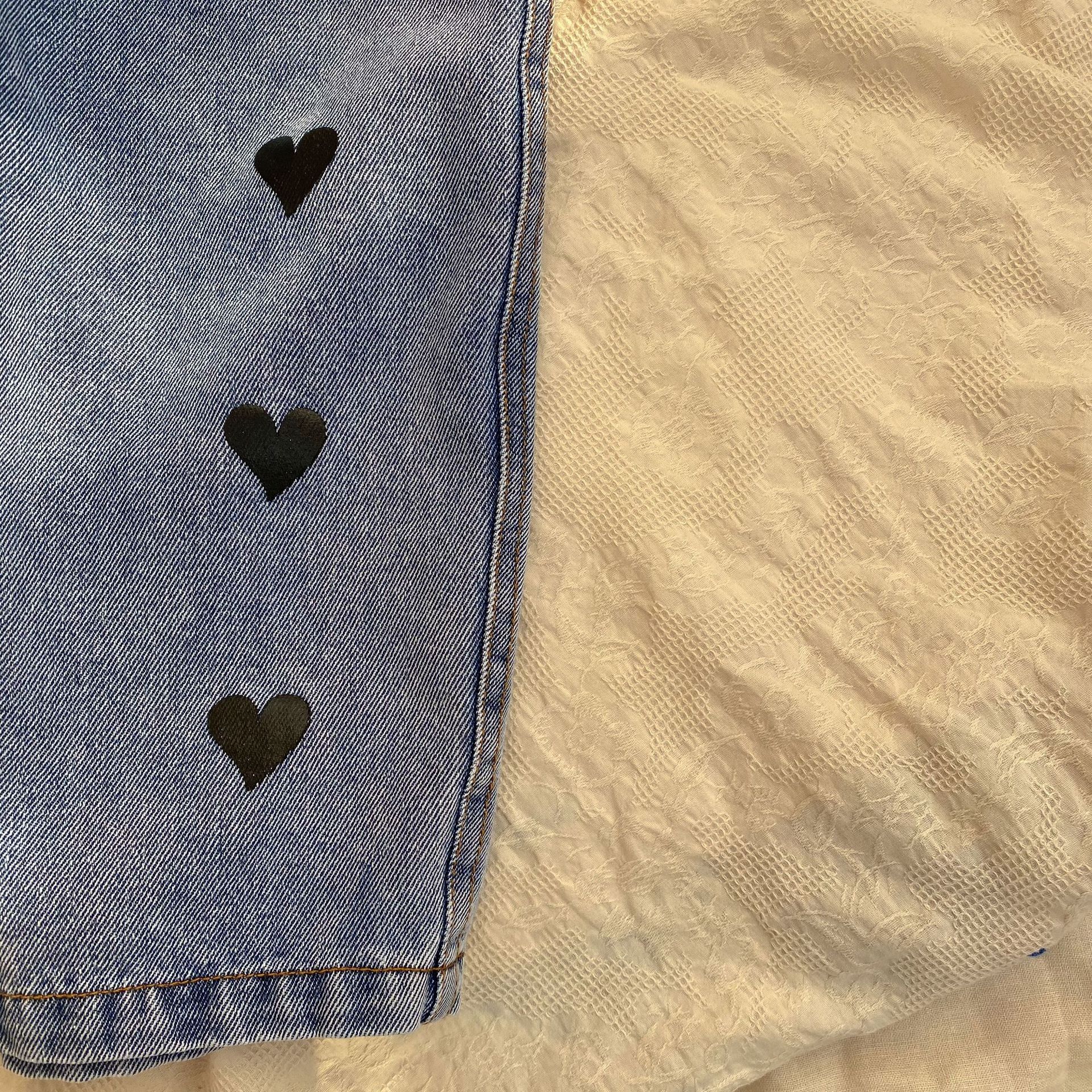 MILANCEL 2021 Spring pantaloni per bambini bottone frontale ragazzi pantaloni in Denim Jeans Casual per ragazze