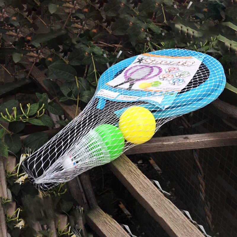 1 par badmintonketcher til børn indendørs udendørs sportsspil børnelegetøj