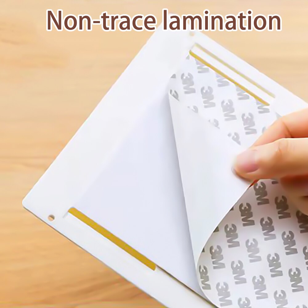 Creativity Self Stick Desk Drawer Hidden Storage Box Stationery Case Pencil Tray Pen Holder Makeup Organizer For Office Home