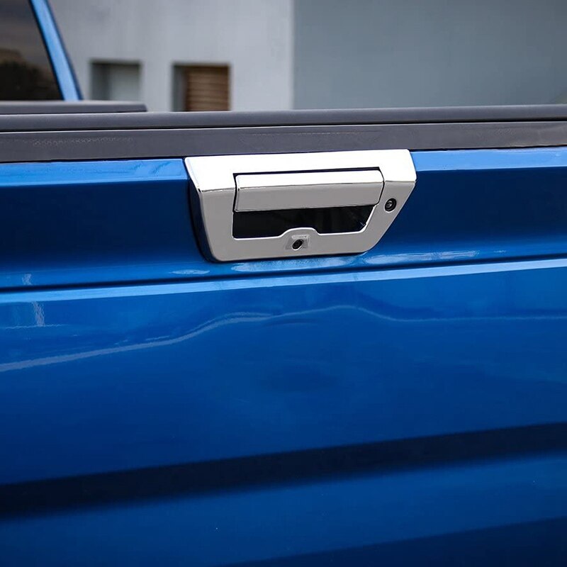 2Pcs Tailgate Door Handle Decorative Trim for Ford F150