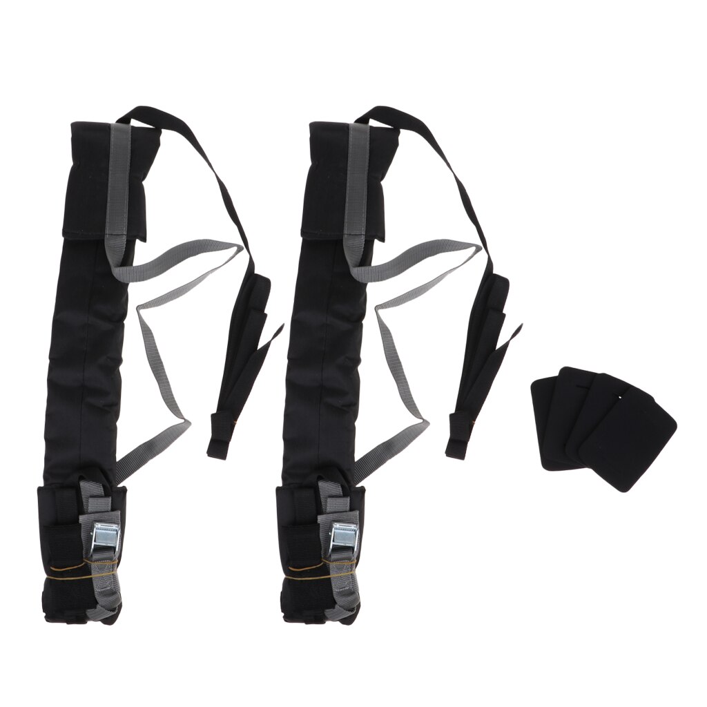Pack 2 Zware Gewatteerde Imperiaal Pads Voor Surf Board Kayak Kano