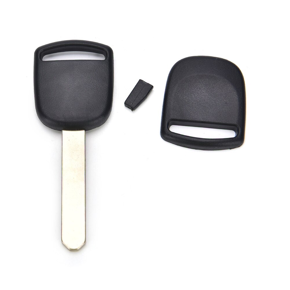 Uncut Blade Ignition Chipped Car Key With Transponder Chip For 46 HO03-PT
