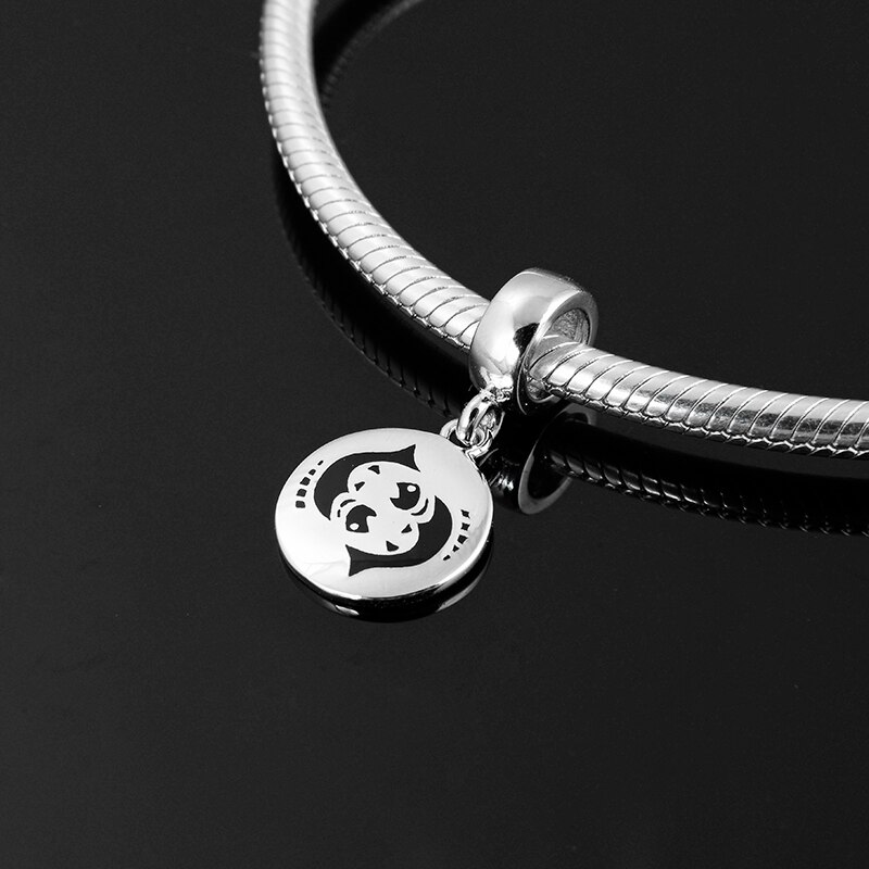 12 Constellation Zodiak Charms 925 Sterling Zilveren Hangers Kralen Sieraden Maken Fit Originele Europese Charms Armband Ketting: Pisces