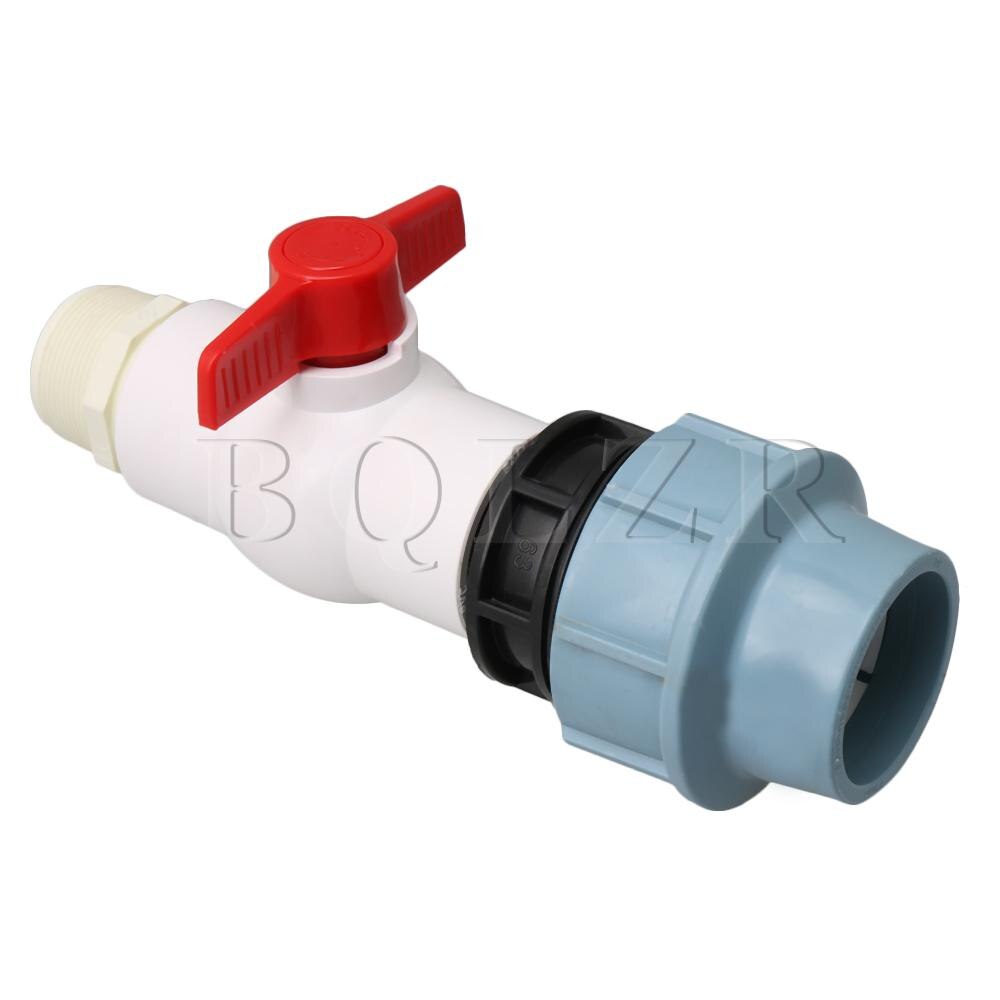 BQLZR T-Handle Shut-Off Ball Valve Single Lock Ball Valves for 63PE Tube