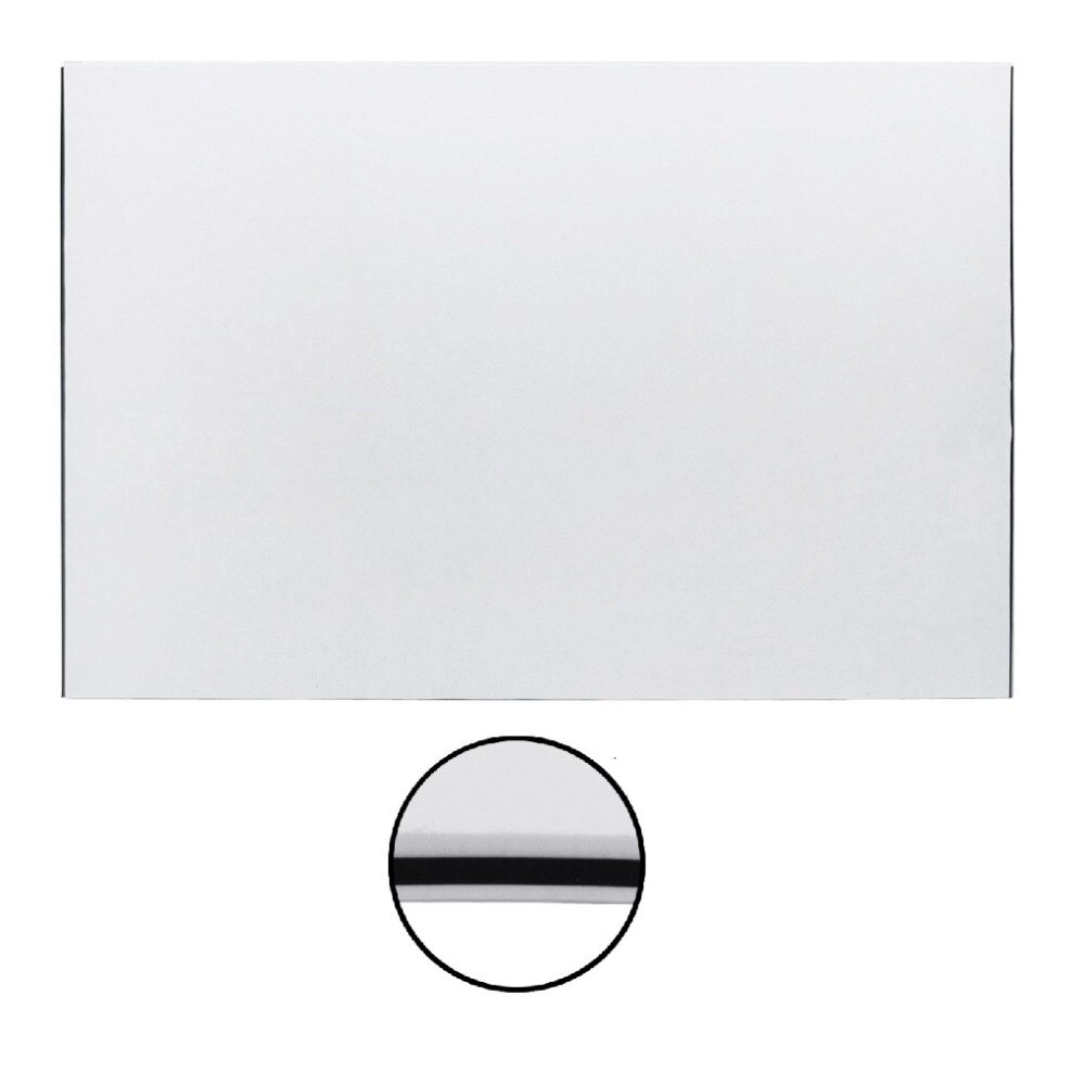 FLEOR 3Ply White Guitar Bass Pickguard Blank Material Scratch Plate 43*29cm for Electric Guitar Parts