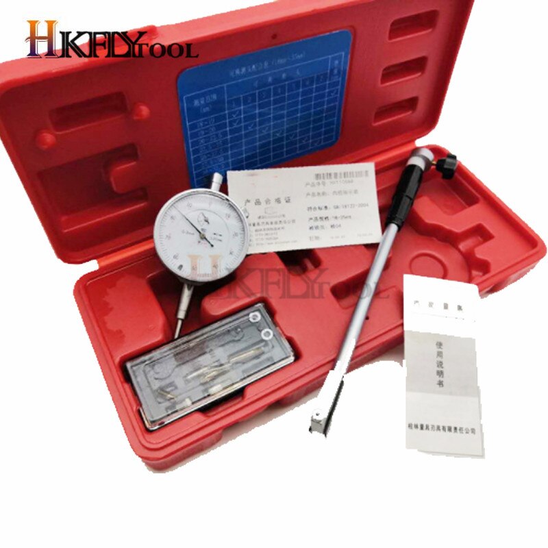 18-35mm 35-50mm Dial Bore Gauge 50-160mm Engine Cylinder Indicator Measuring Gauge Micrometer Cylinder Internal Bore Gage Tools: 50-160MM