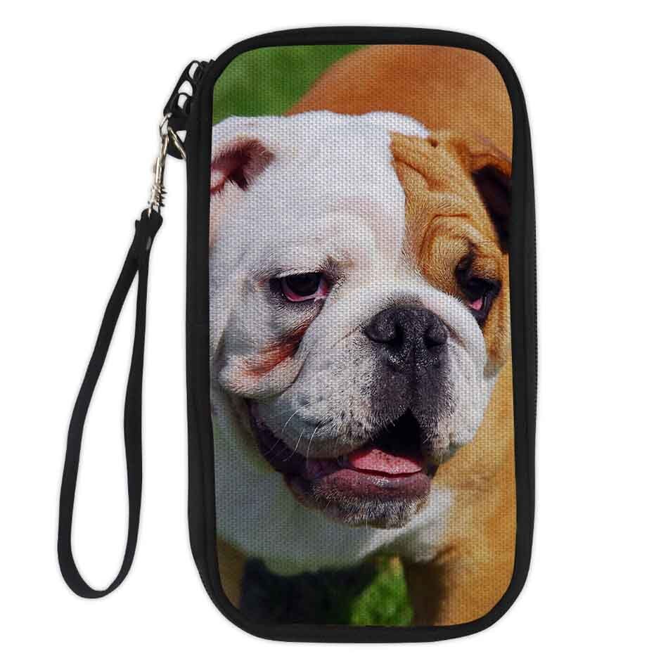 Passport Holder - 3D Animal Print - Polyester Travel Wallet for Men & Women - Document Organizer: CA5026Z6