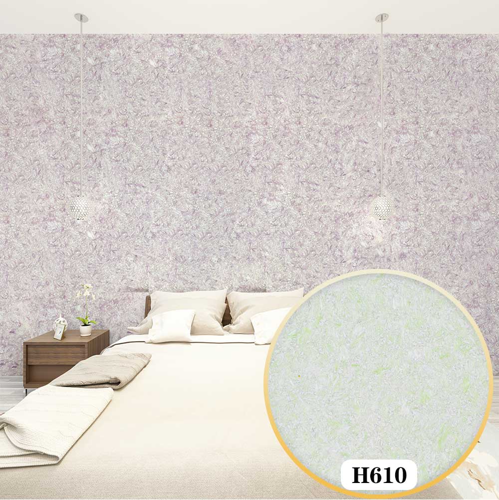 Beishubao H6 serie Seide Gips ECO wandverkleidung Material flüssigkeit tapete teil EINE H601-H616: H610