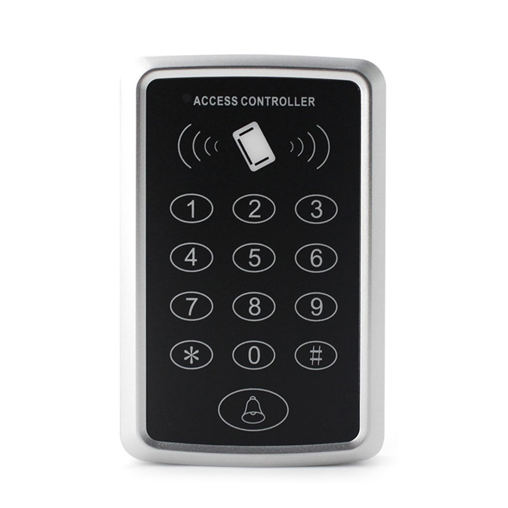 Access Controller RFID Access Control Keypad Waterproof Rainproof Cover digital panel Card Reader Door Lock System 5 ID keychain