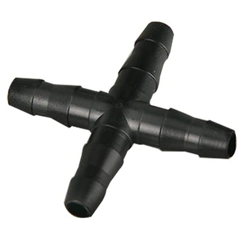 250 Pcs Irrigation Fittings Kit, Drip Irrigation Barbed Connectors for Garden Water Hose Connectors