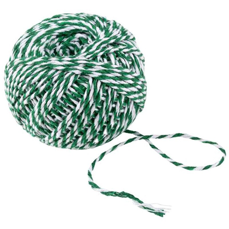 Zongzi – rouleau de ficelle en coton de boucher, 75m, pour préparation de la viande, dinde, ficelle de Barbecue, pour saucisses, corde d&#39;attache, outils de cuisson, bricolage