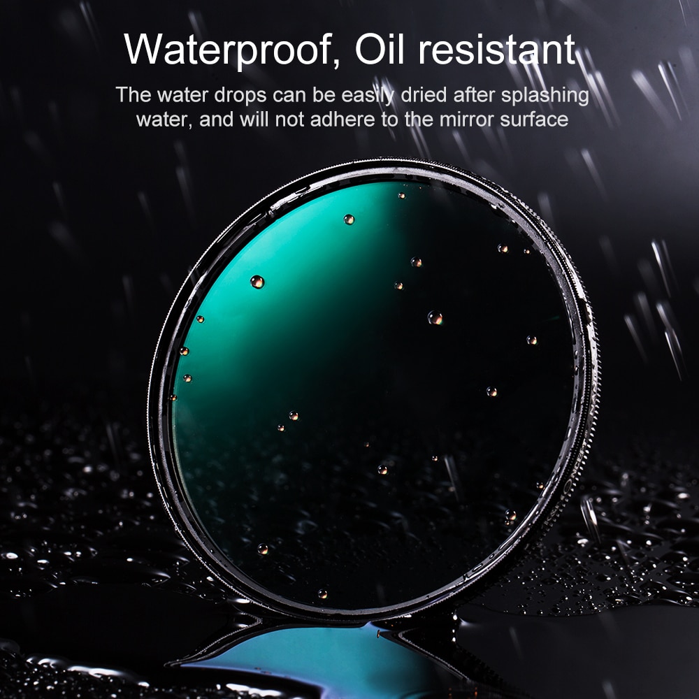 Filtro de lente Polarizador Circular CPL Nano X HD, superfino, multicapa, 49mm, 52mm, 58mm, 62mm, 67mm, 77mm