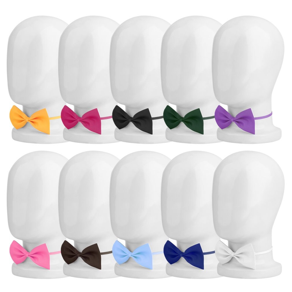 Neue Jungen Mädchen freundlicher Schmetterling Britischen stil krawatte Solide Bowtie Vor Krawatte Gebunden freundlicher Hochzeit Party Satin- Fliege Jahrgang