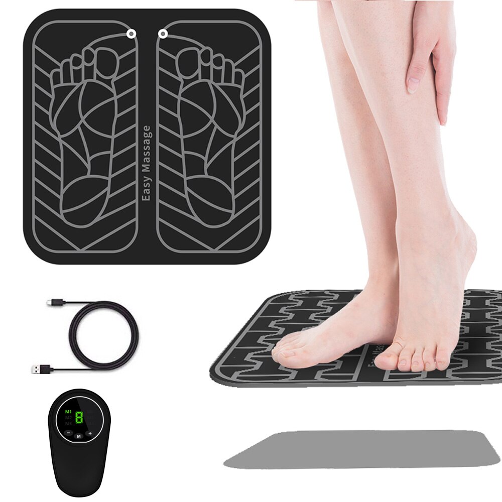 Smart fitness fodmassage apparat smertelindring ems muskelstimulering ems træner originalt fitness udstyr til fod massager