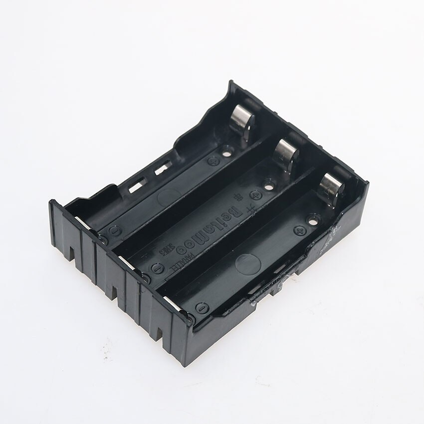 1 stk abs 18650 batteriholder hård stift 1x 2x 3x 4x 18650 holder batterier 18650 kasse genopladeligt batteri strømforsyning