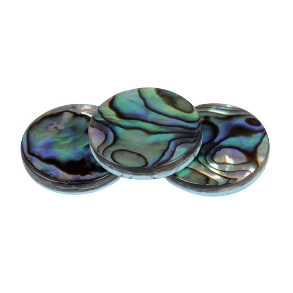 Trompete Ventil Finger Tasten Trompete Einlagen Bunte abalone Hülse Trompete Teile Zubehör