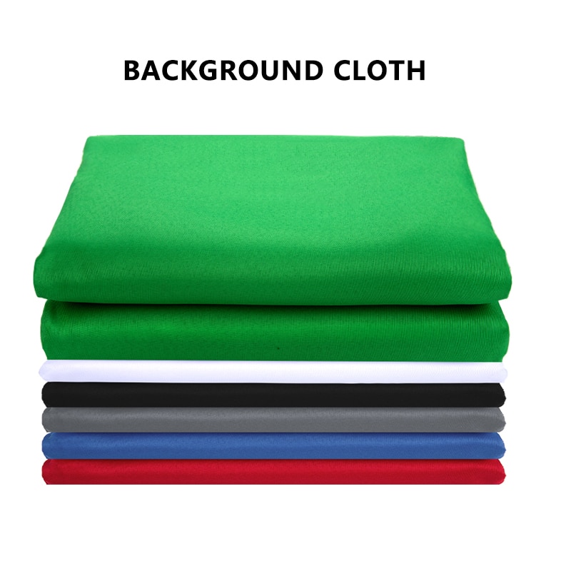 3.3*2m fotobakgrunner studiofotografering skjerm chroma key bakgrunn klut bomull tekstil muslin grønn skjerm bakgrunn 6 farger