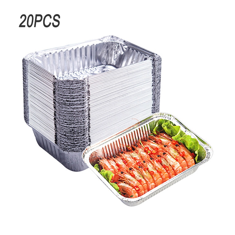stk engangsbbq aluminiumsfolieplader udendørs picnic køkkenovn grill Grandado