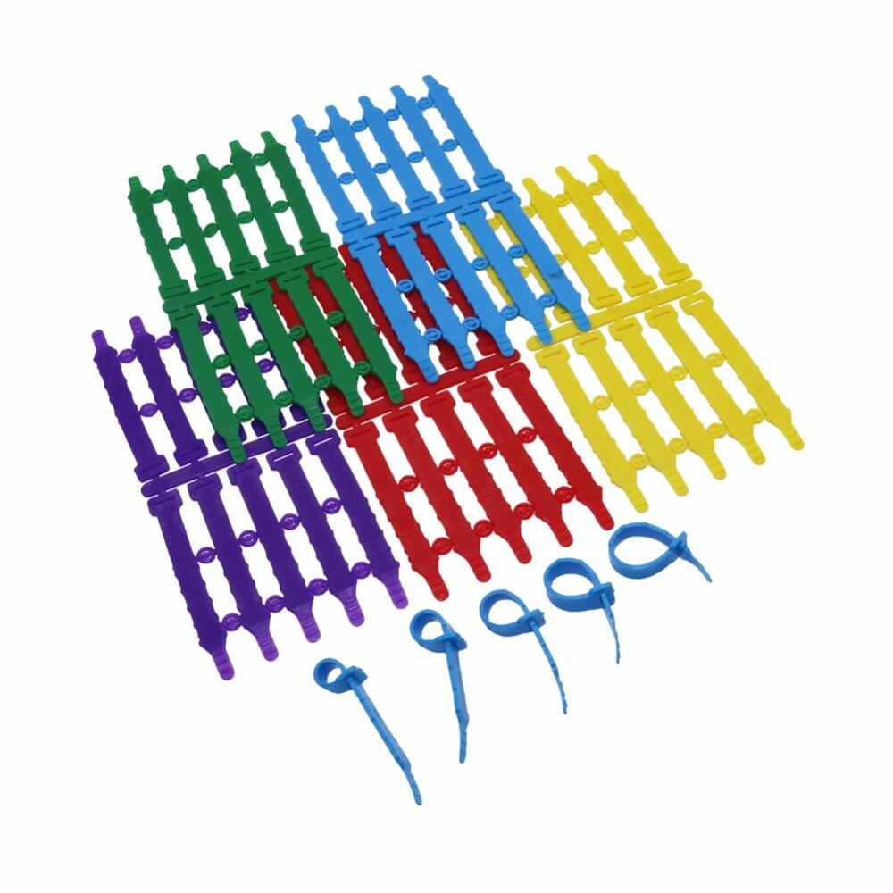 500 Pcs 5 Color Soft PVC Farm Animal Foot Ring Chicken Duck Quail Pigeon Pet Bird Foot Ring