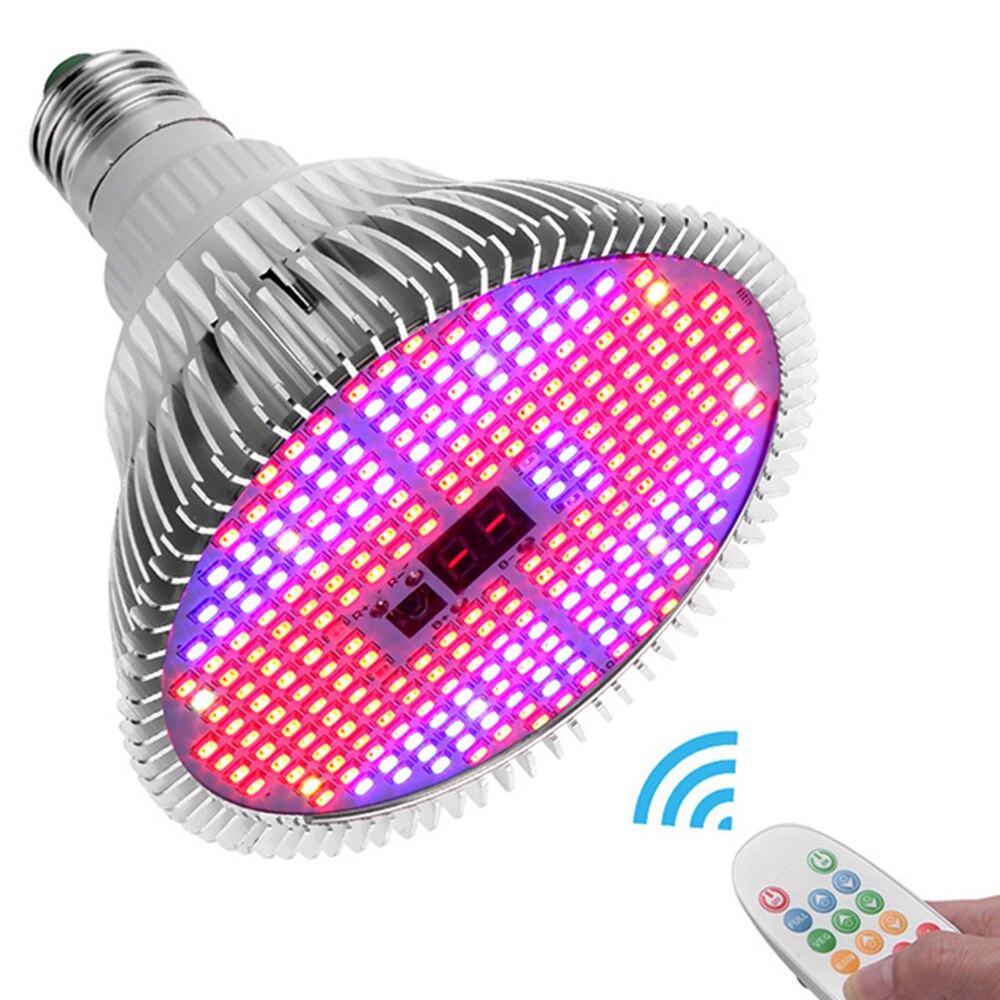 100W LED Pflanzen Wachstum Lampe zeitliche Koordin... Grandado
