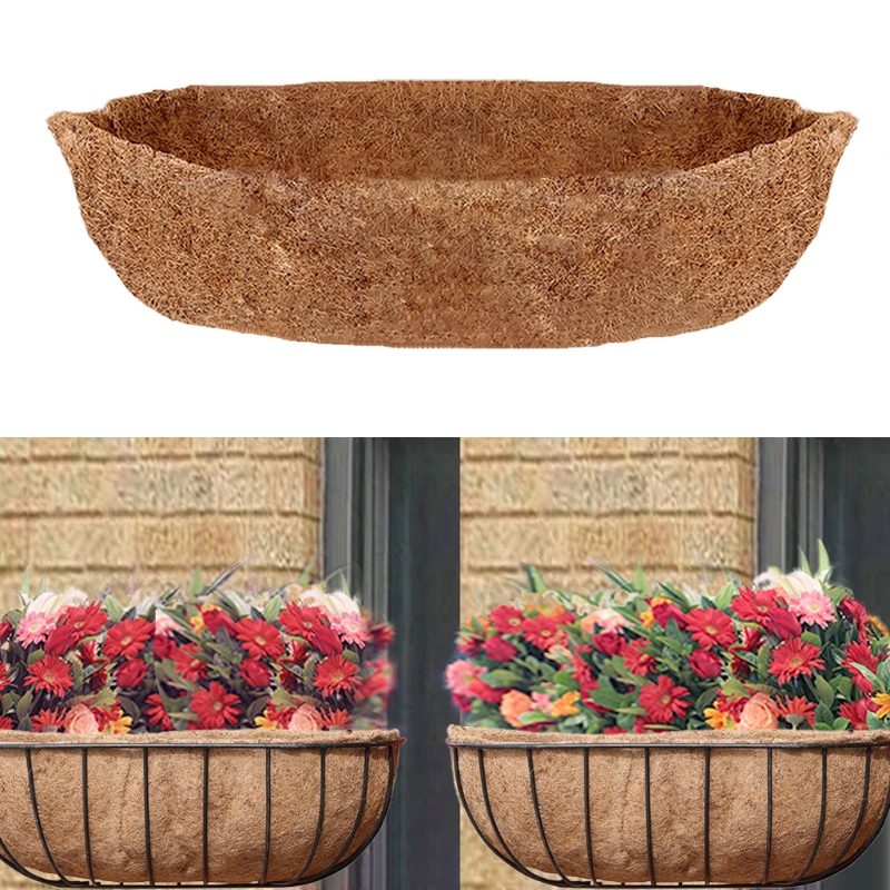 Coco Liner Trough Replacement Liner Wall-mounted Manger Coconut Palm Mat Liner